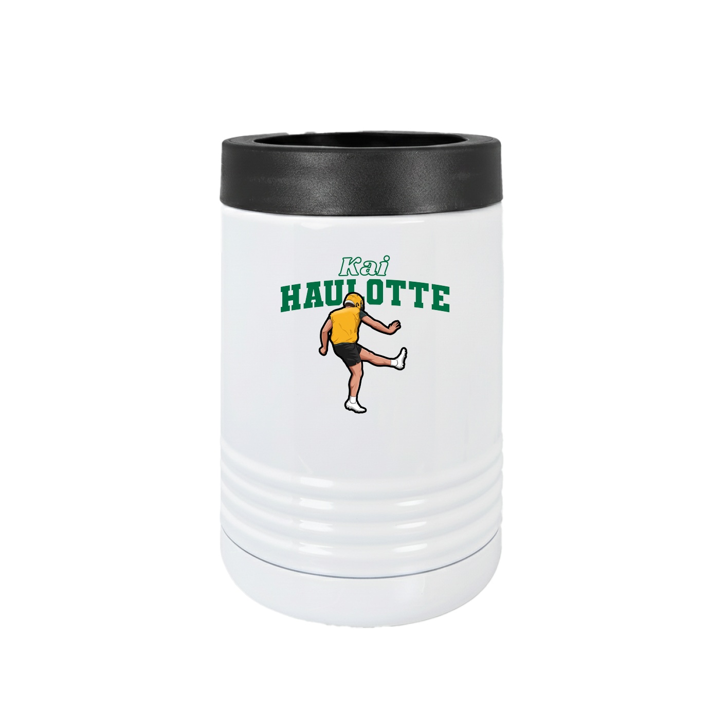 Beverage Holder — Name Arch in White