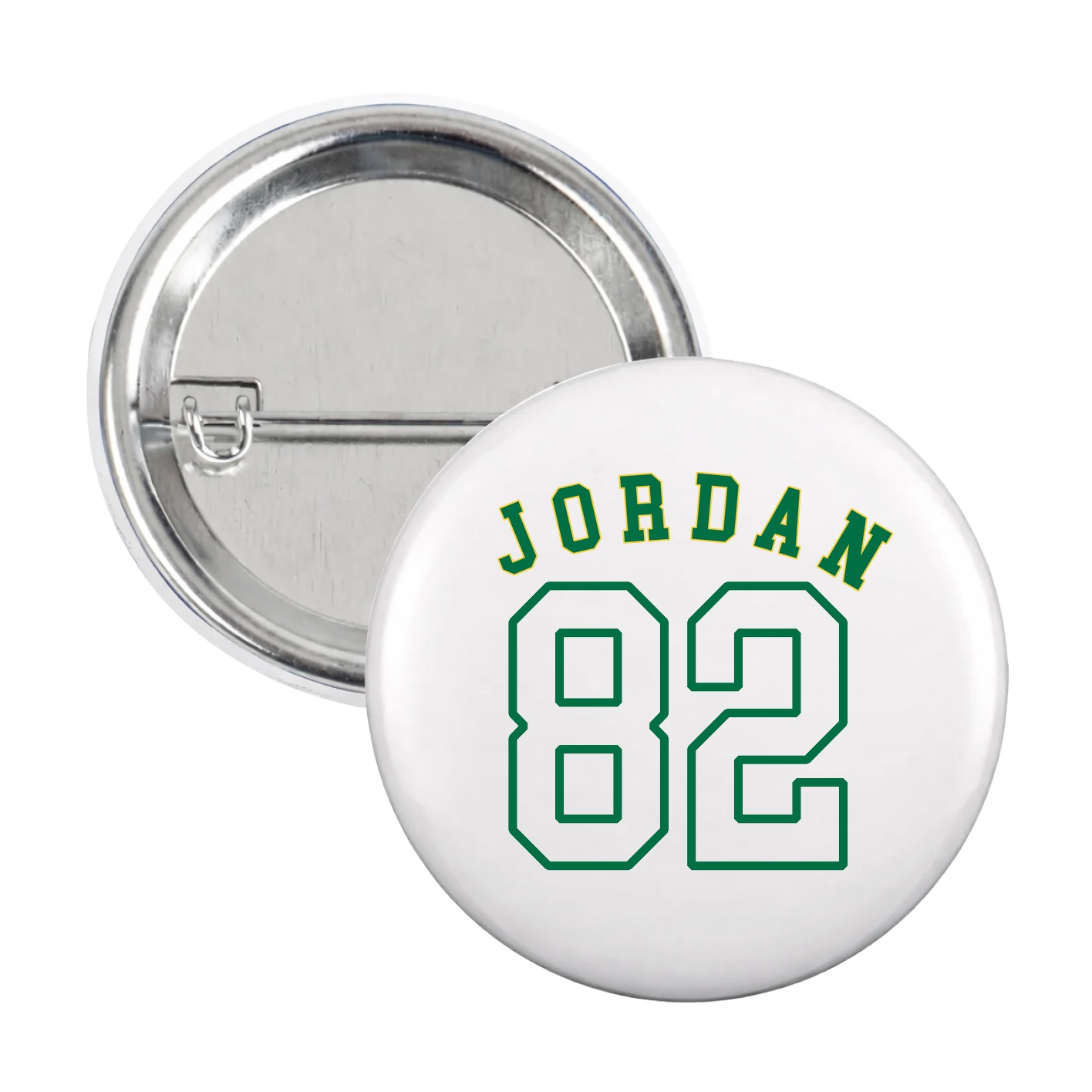 Game Day Button — Shirsey Arch in White