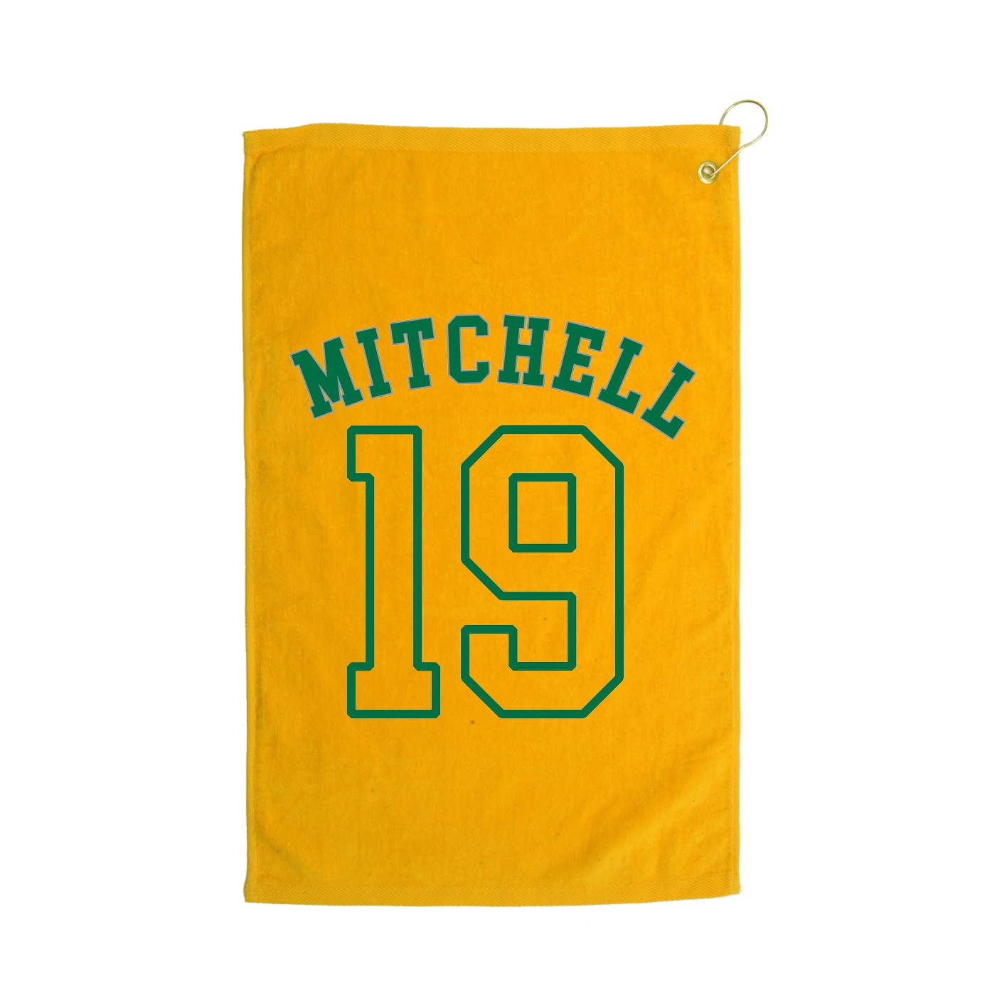 Golf Towel — Shirsey Arch in Gold