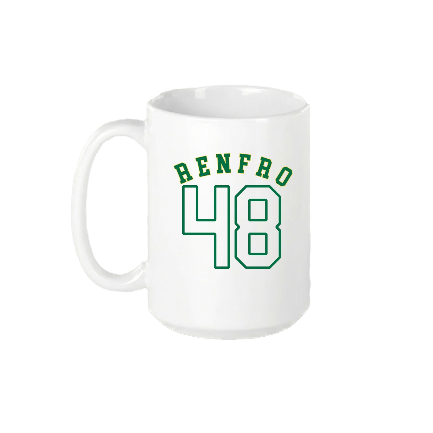 15oz Coffee Mug — Shirsey Arch in White