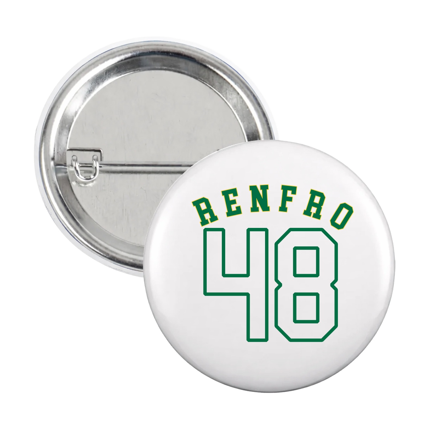 Game Day Button — Shirsey Arch in White