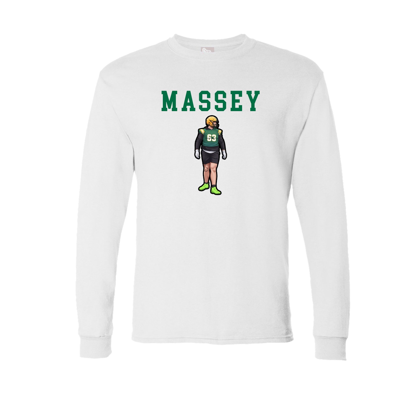 Long Sleeve Tee — Shirsey in White
