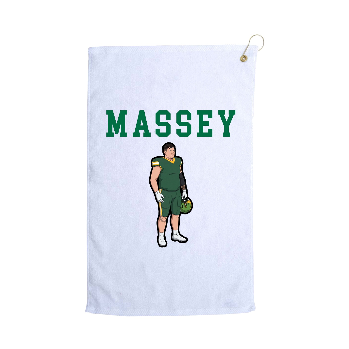 Golf Towel — Shirsey in White