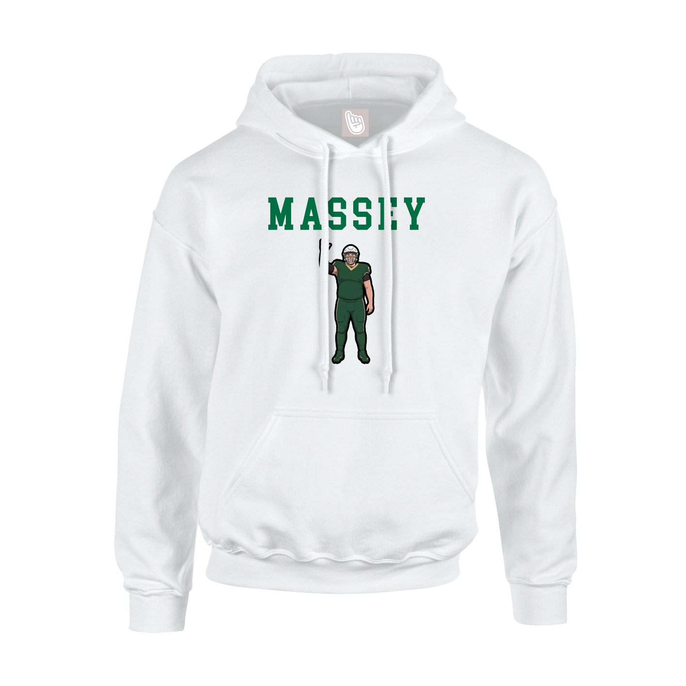 Youth Hoodie — Shirsey in White