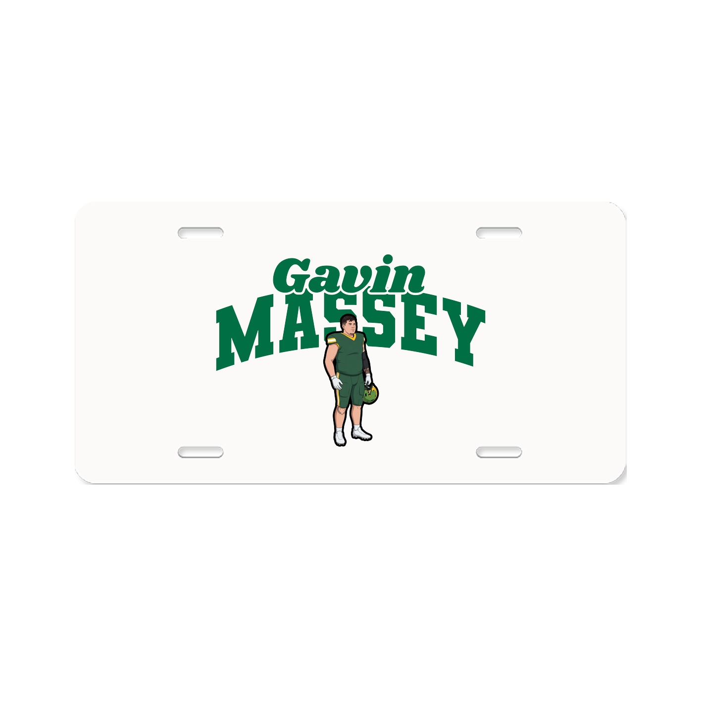 License Plate — Signature Arch in Classic