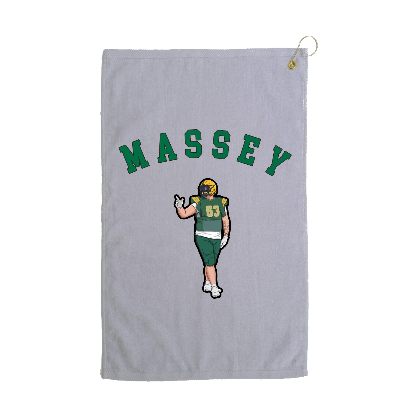 Golf Towel — Shirsey Arch in Grey