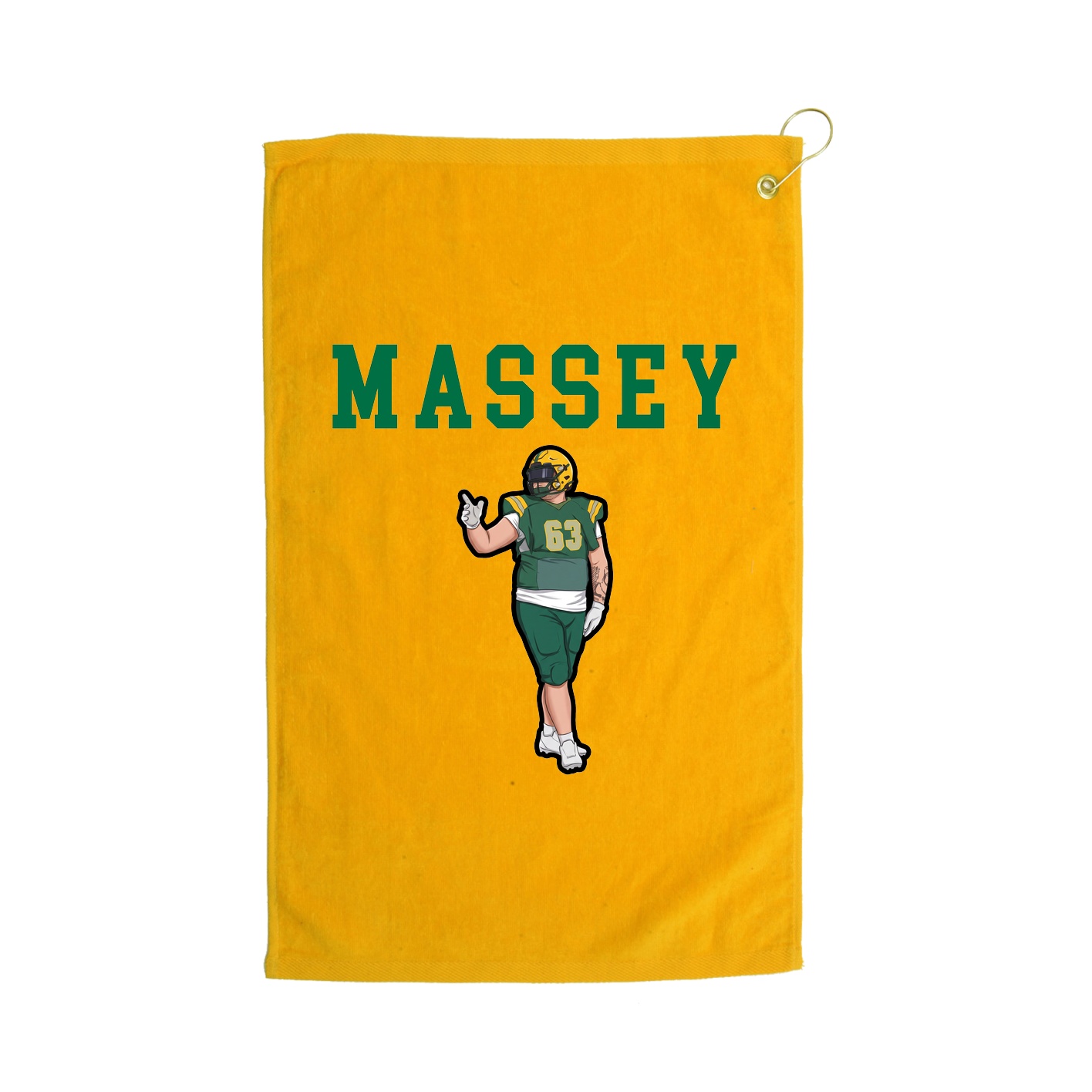 Golf Towel — Shirsey in Gold
