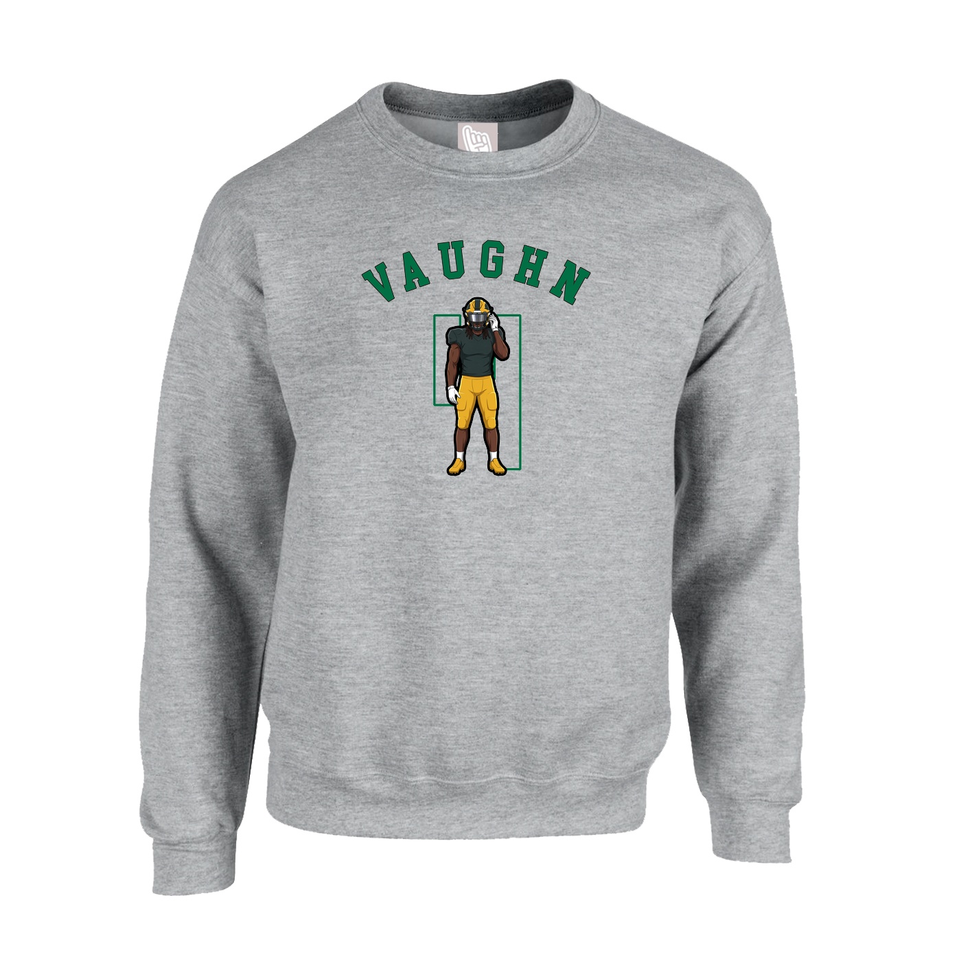 Fleece Crew — Shirsey Arch in Grey