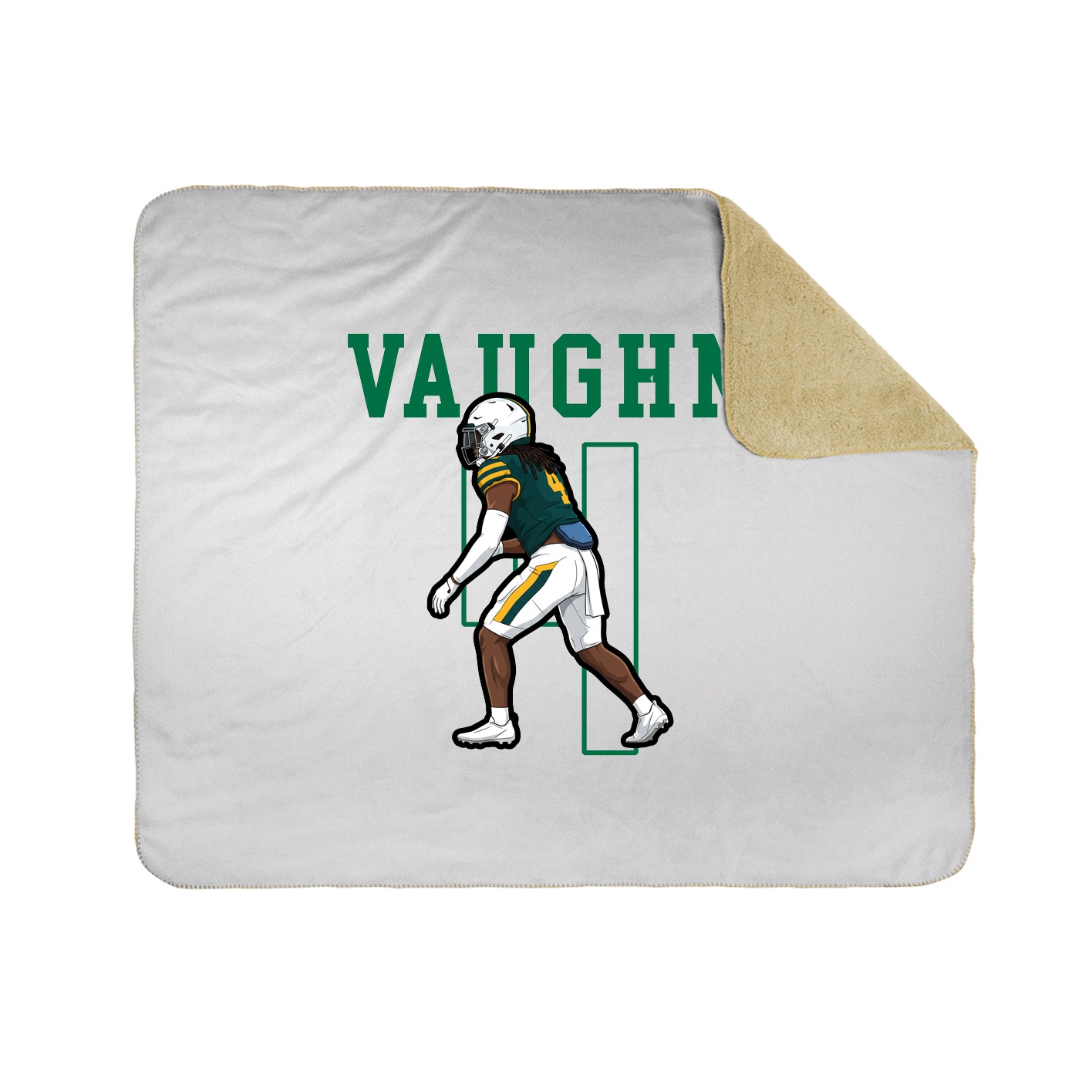 50x60 Sherpa Lined Throw Blanket