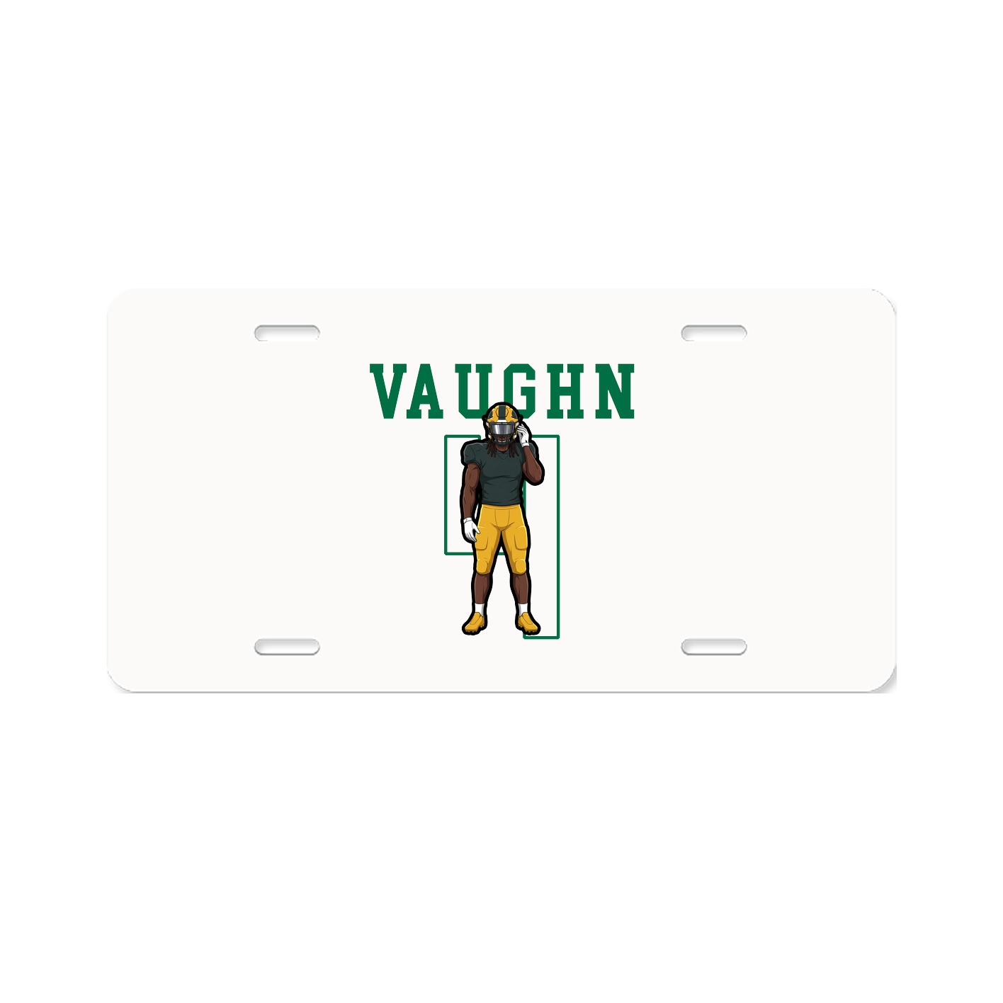 License Plate — Shirsey in Classic