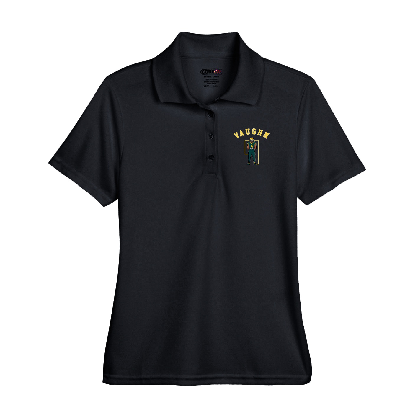 Performance Polo — Shirsey Arch in Black