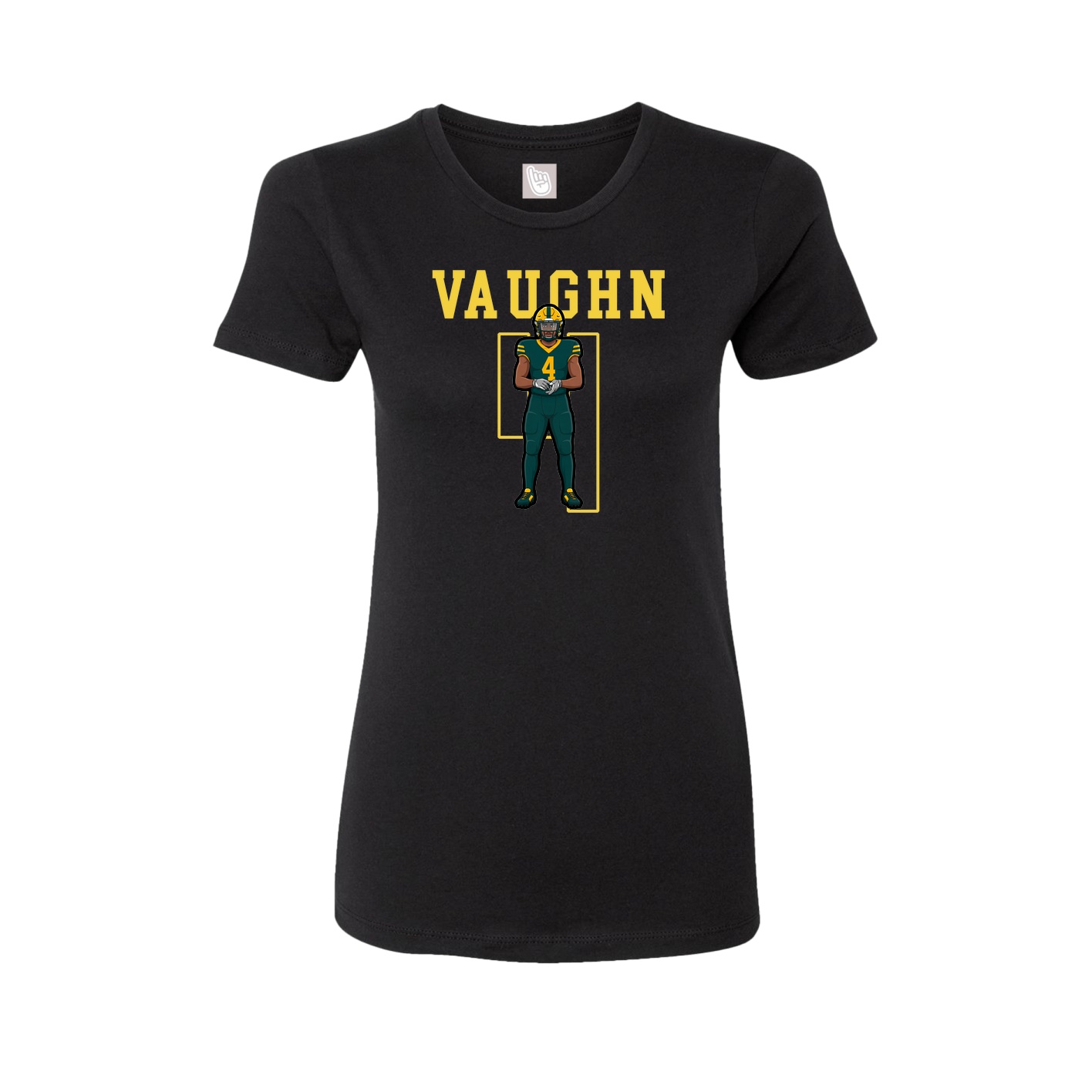 Fitted Women's Tee — Shirsey in Black