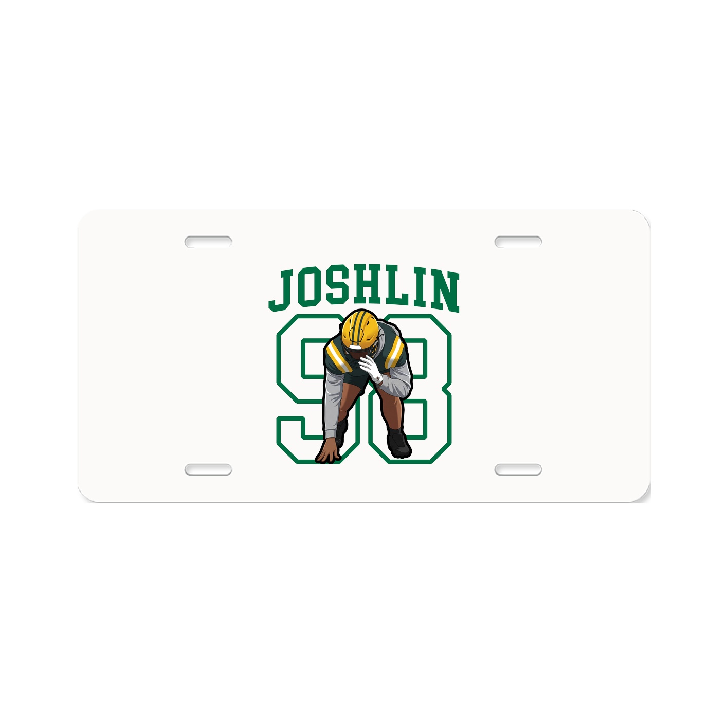 License Plate — Shirsey in Classic