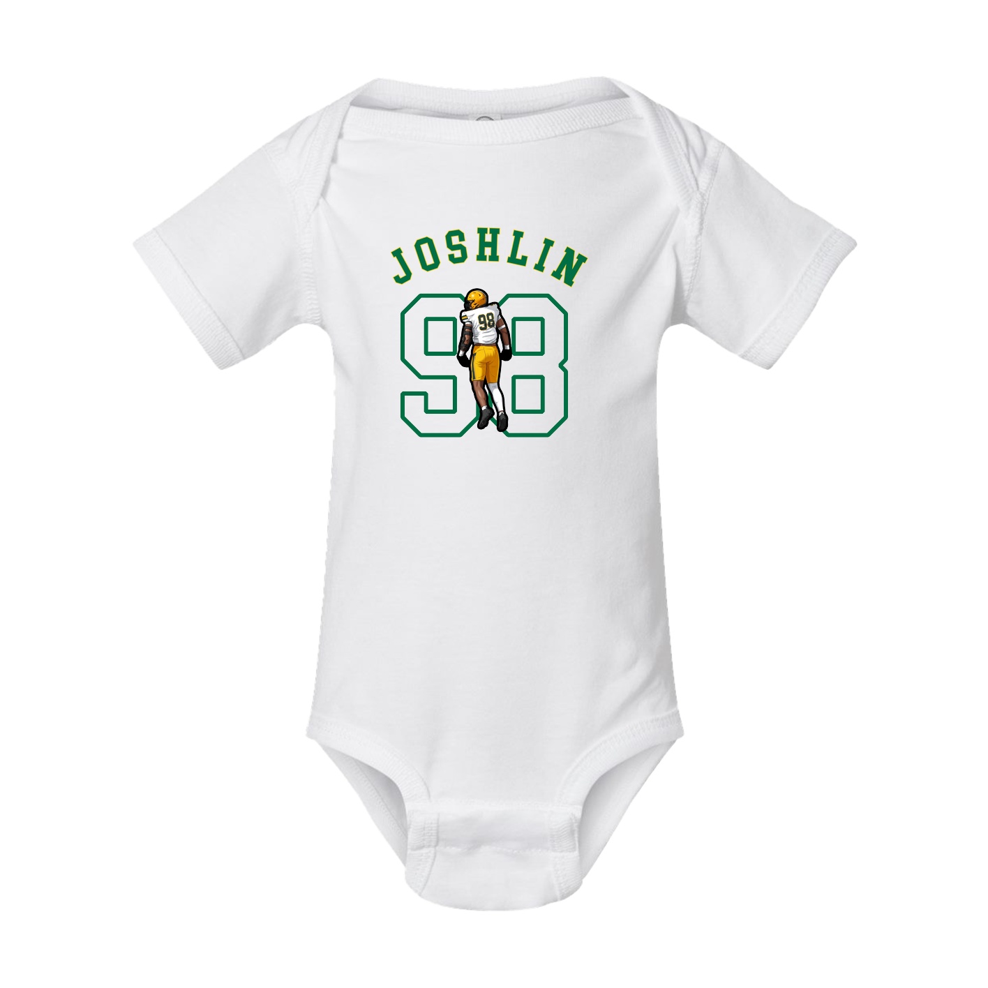 Baby Onesie — Shirsey Arch in White
