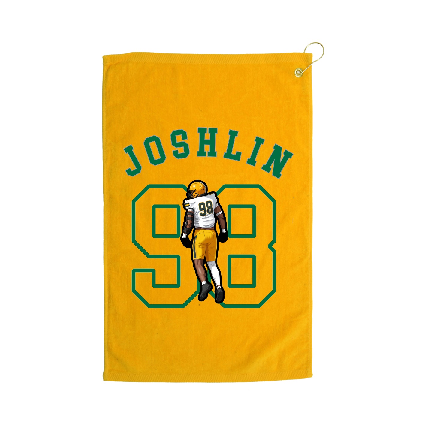 Golf Towel — Shirsey Arch in Gold