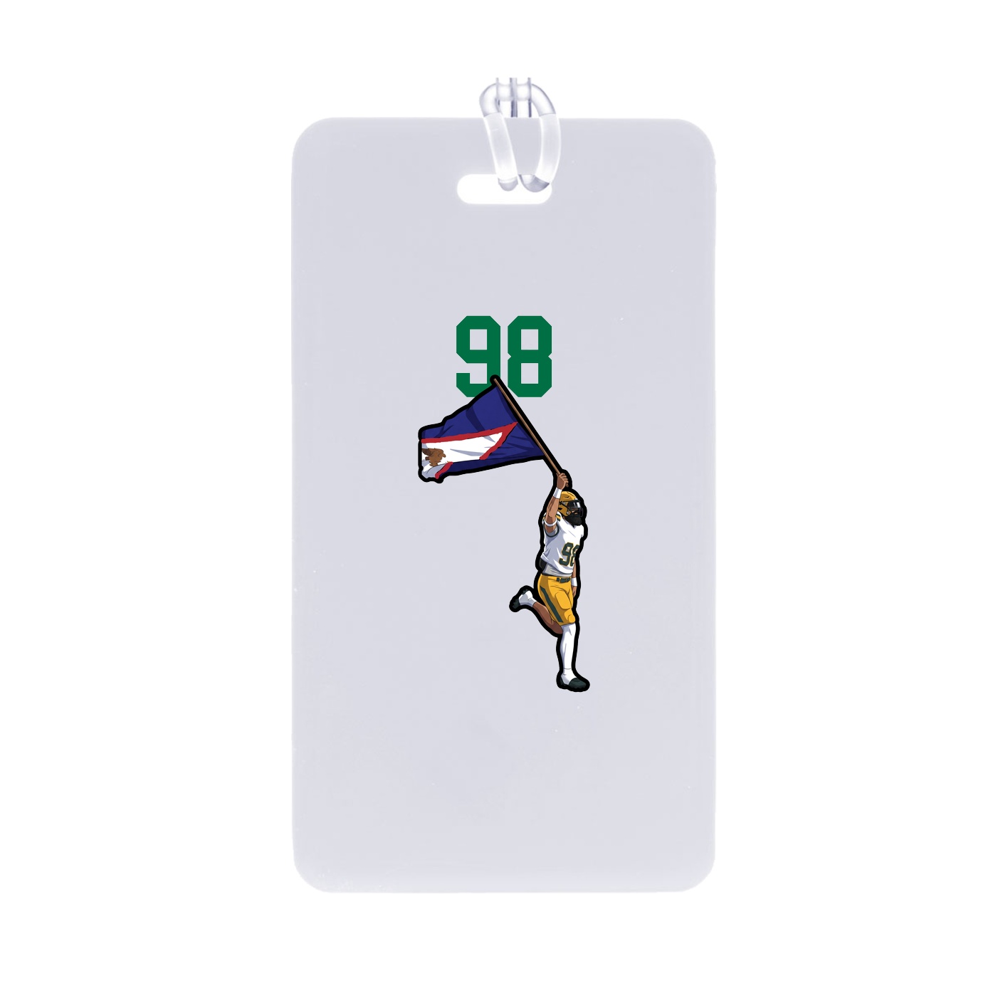 Bag Tag — Number Top in Classic