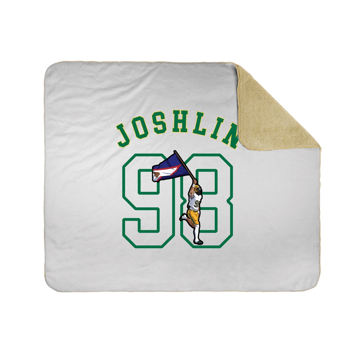 Throw Blanket — Shirsey Arch in White