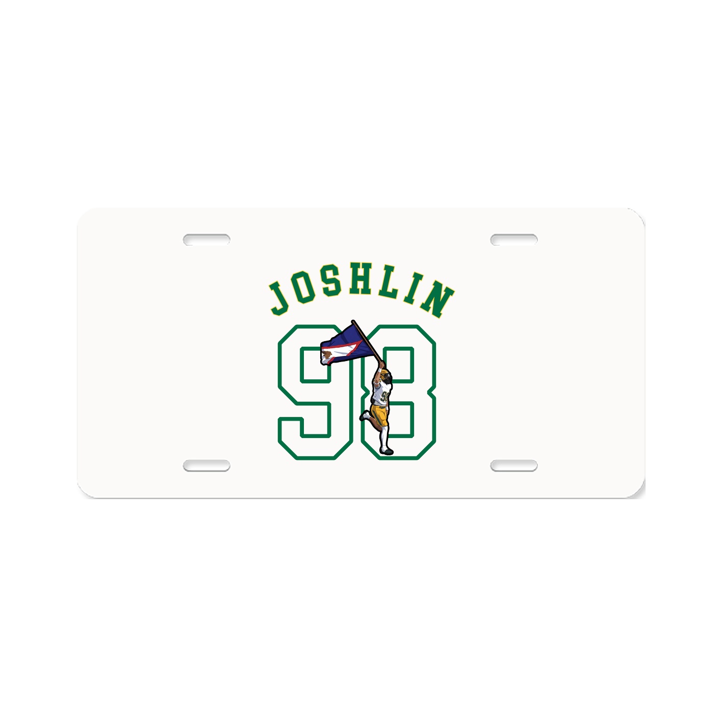 License Plate — Shirsey Arch in Classic