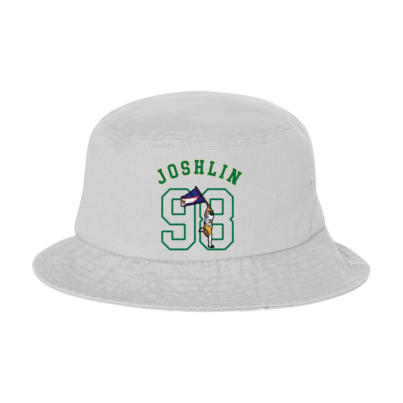 Bucket Cap — Shirsey Arch in White