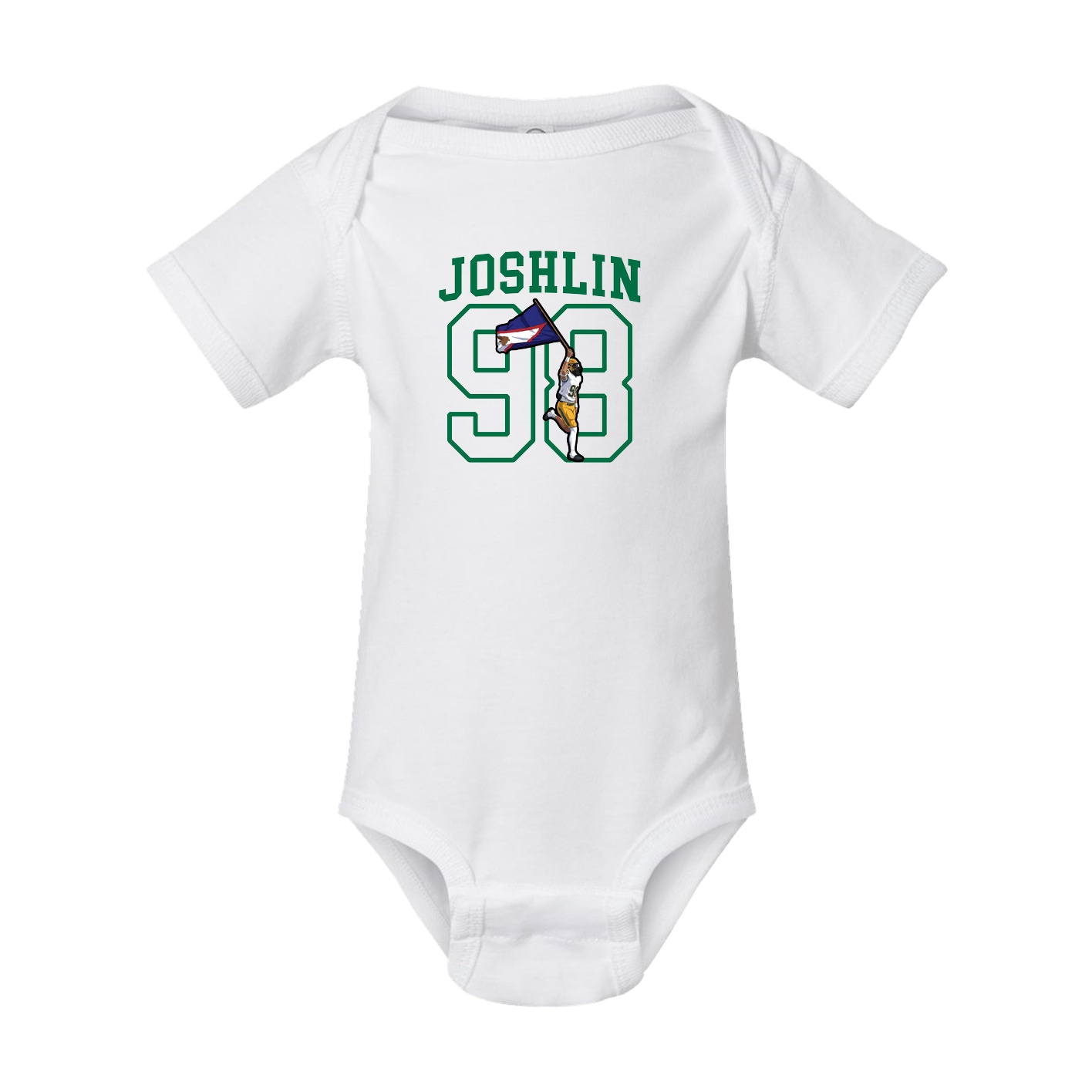 Baby Onesie — Shirsey in White