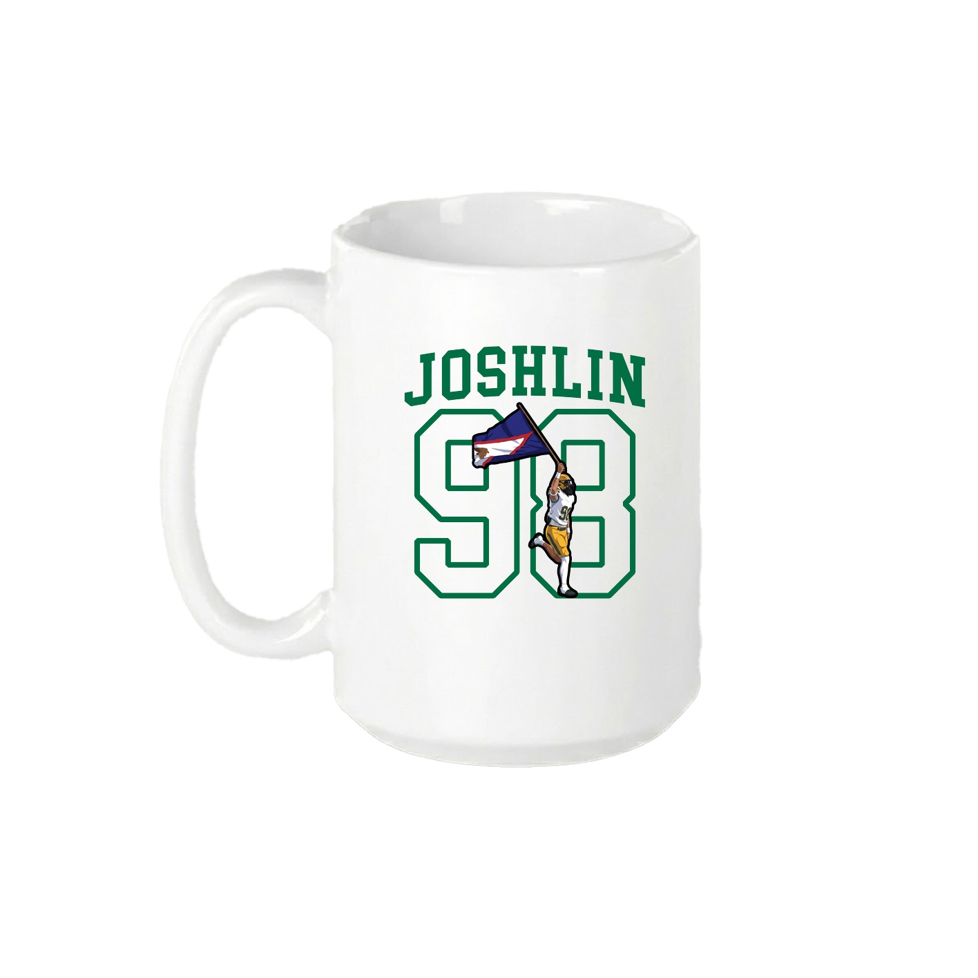 15oz Coffee Mug — Shirsey in White