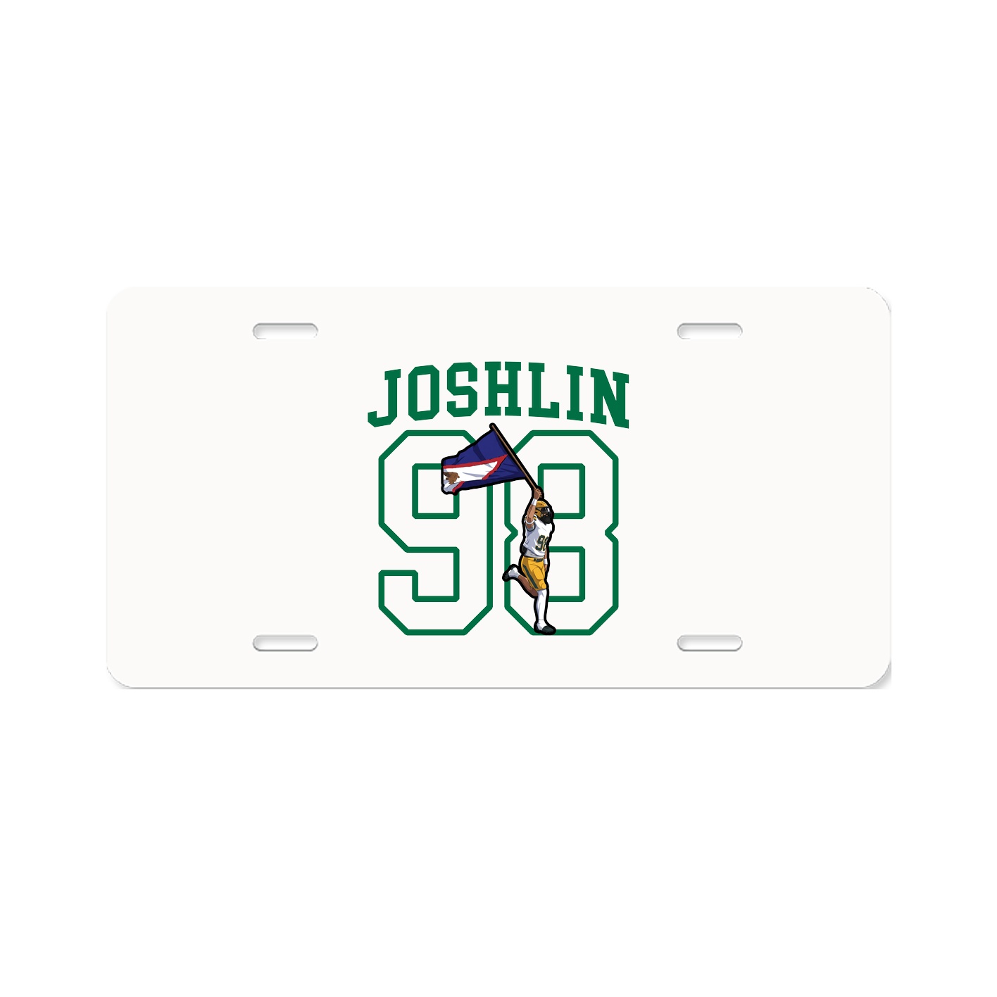 Aluminum License Plate