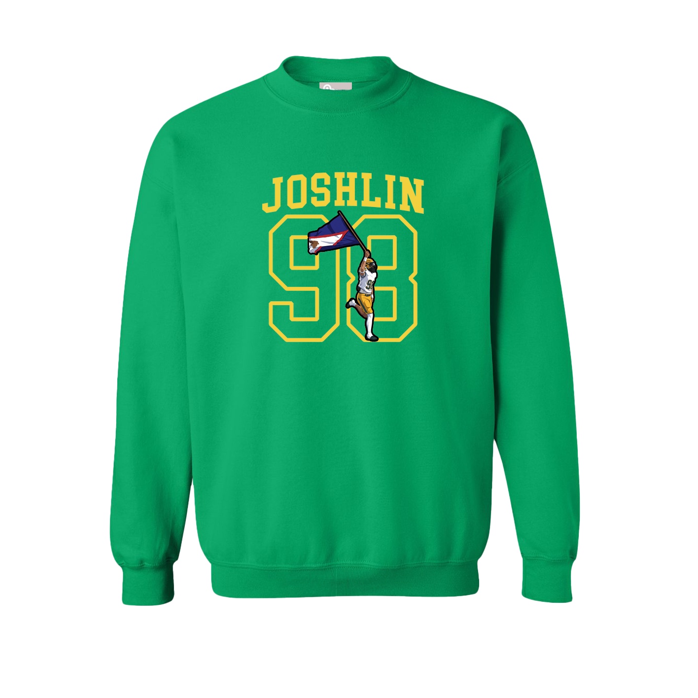 Fleece Crew — Shirsey in Green
