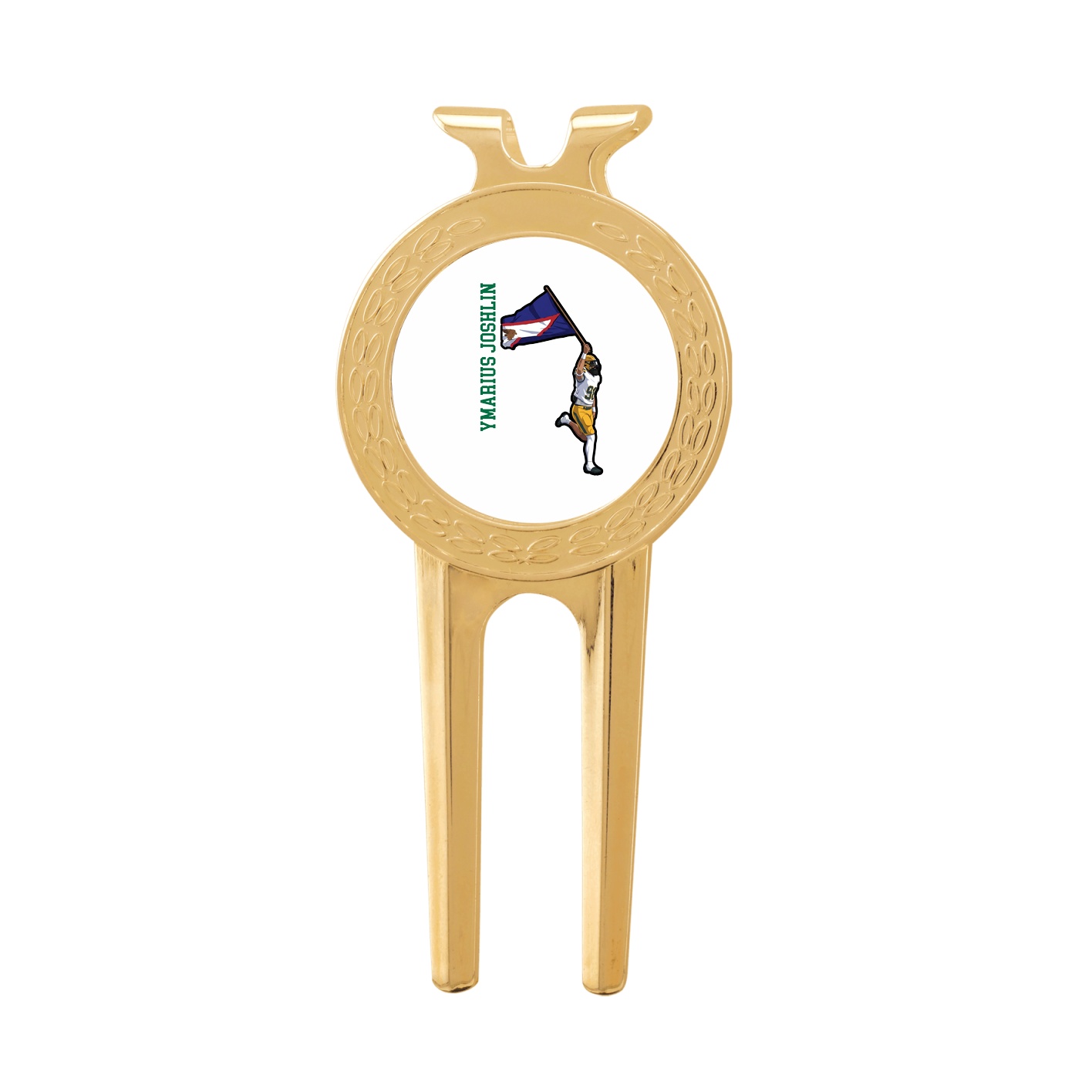 Divot Tool with Ball Marker — Name Vertical in Classic