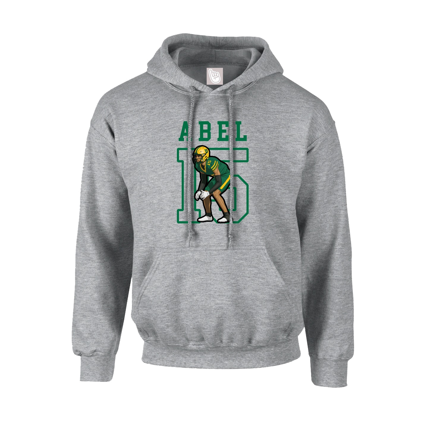Hoodie — Shirsey in Grey