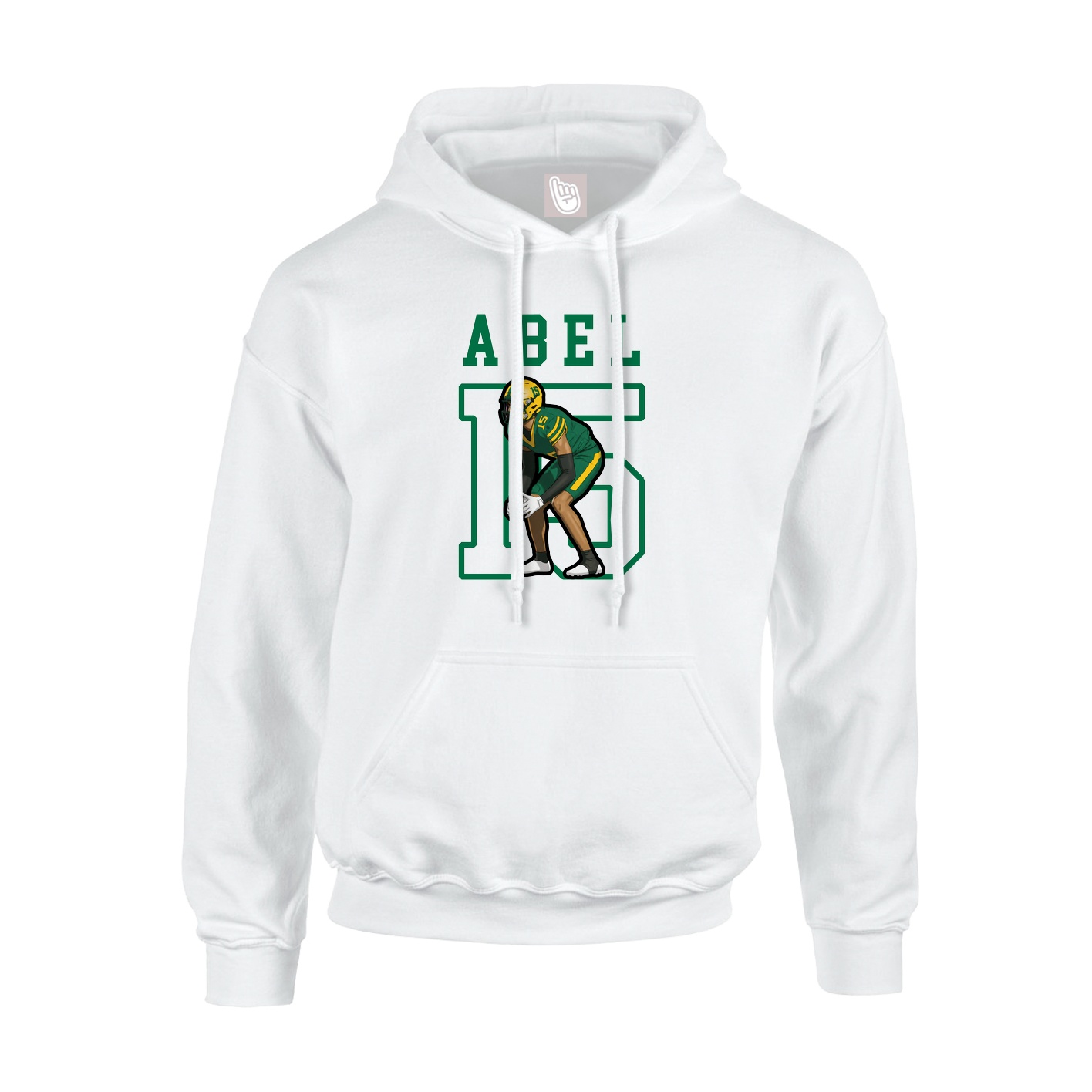 Youth Hoodie — Shirsey in White