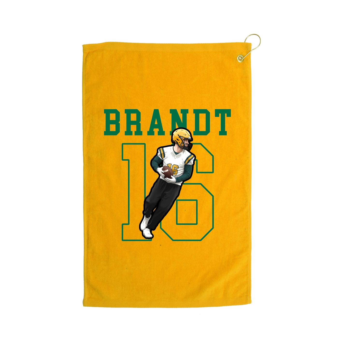 Golf Towel — Shirsey in Gold