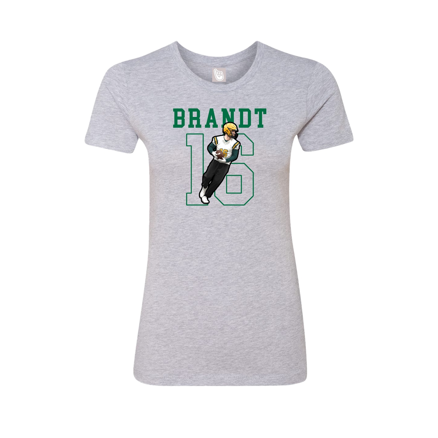 Fitted Women's Tee — Shirsey in Grey