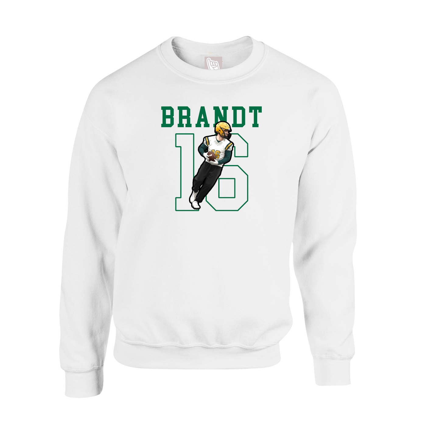 Fleece Crew — Shirsey in White