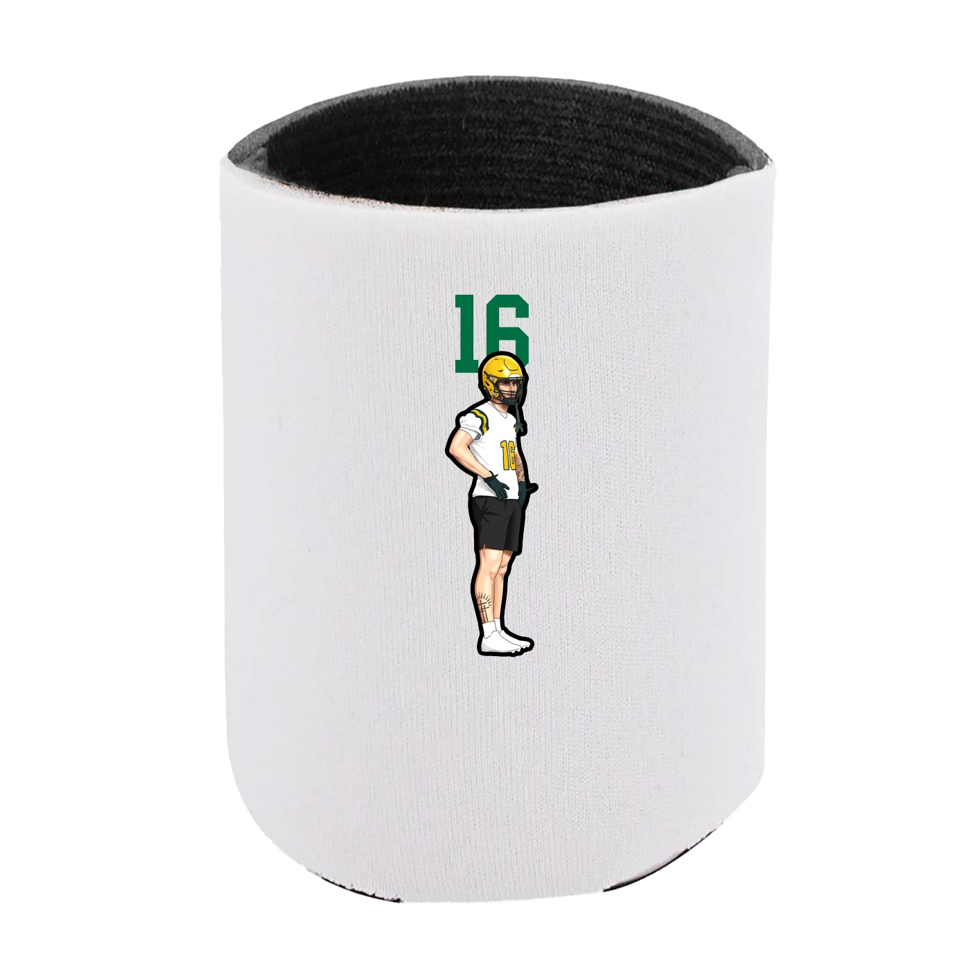 Can Holder — Number Top in White