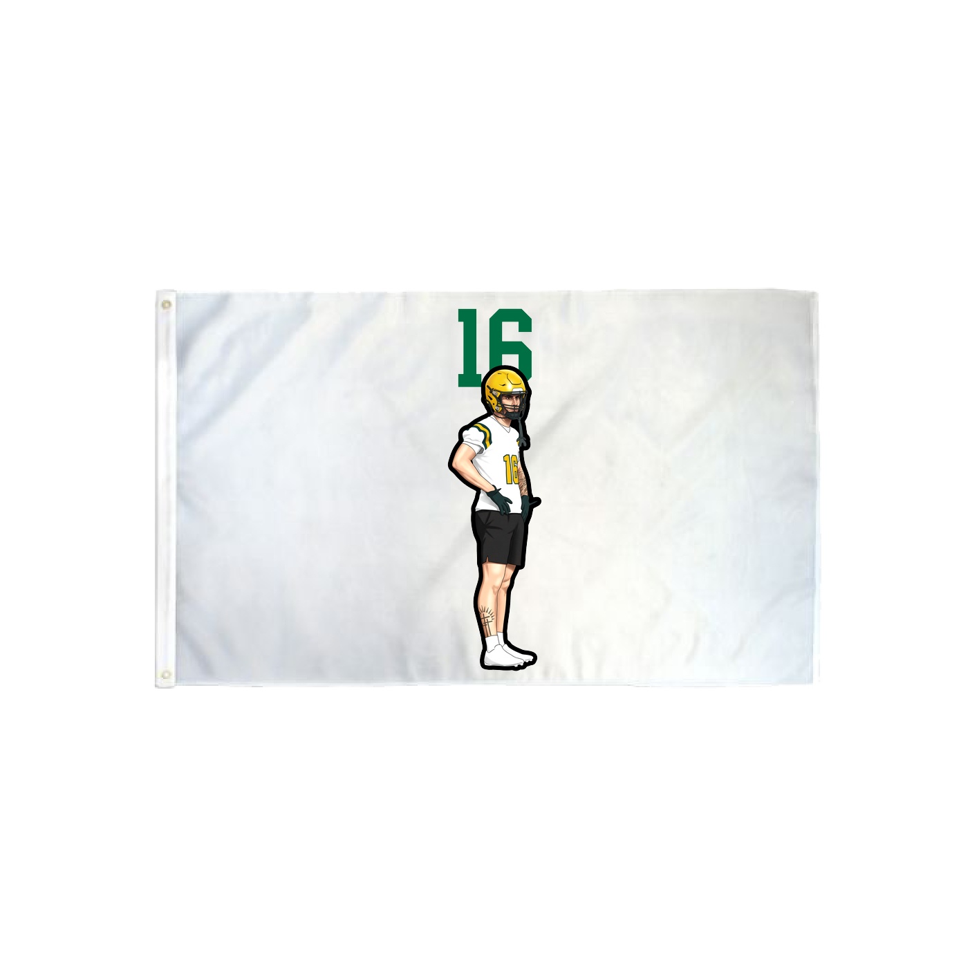 3x5 Flag — Number Top in Classic