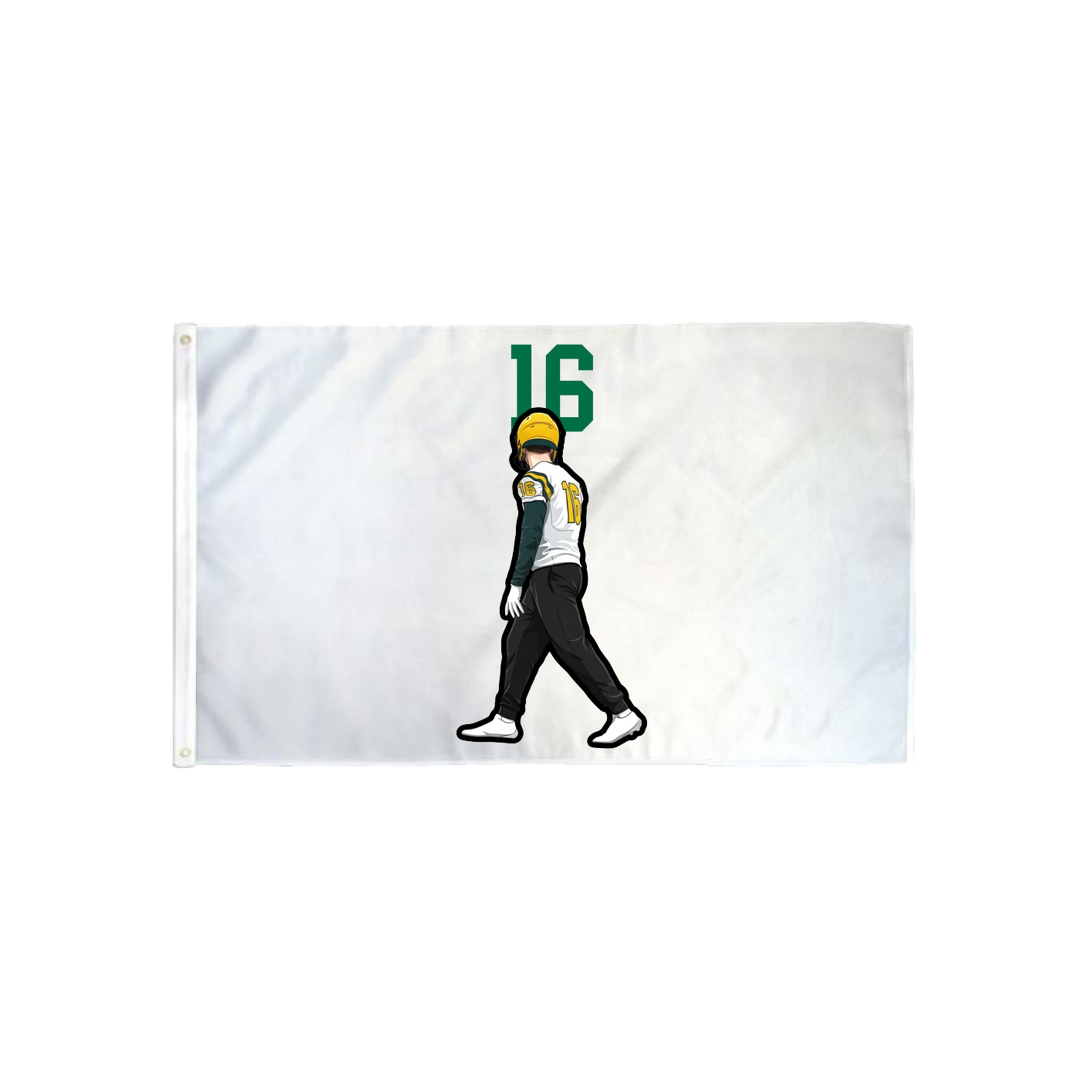 3x5 Flag — Number Top in Classic