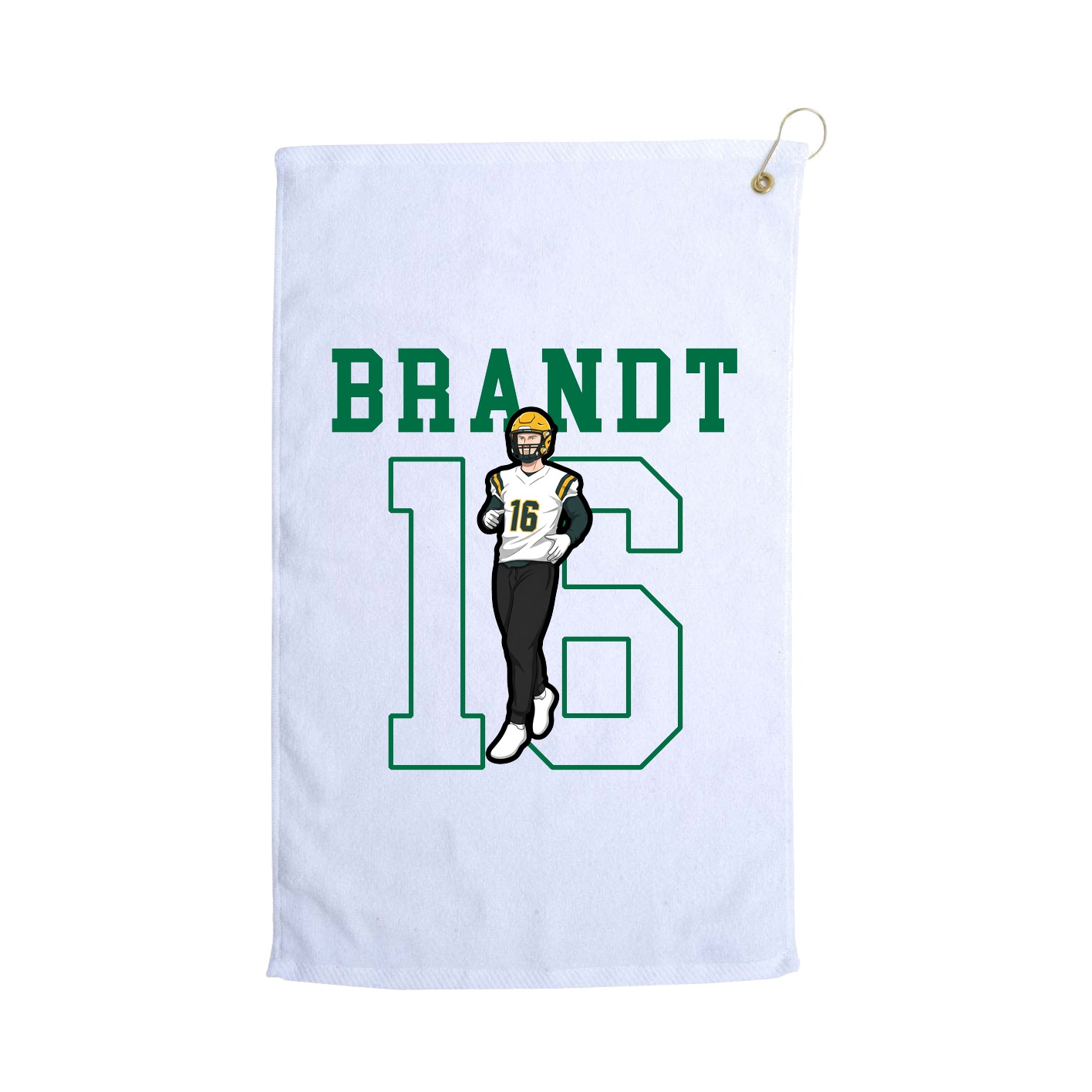 Golf Towel — Shirsey in White