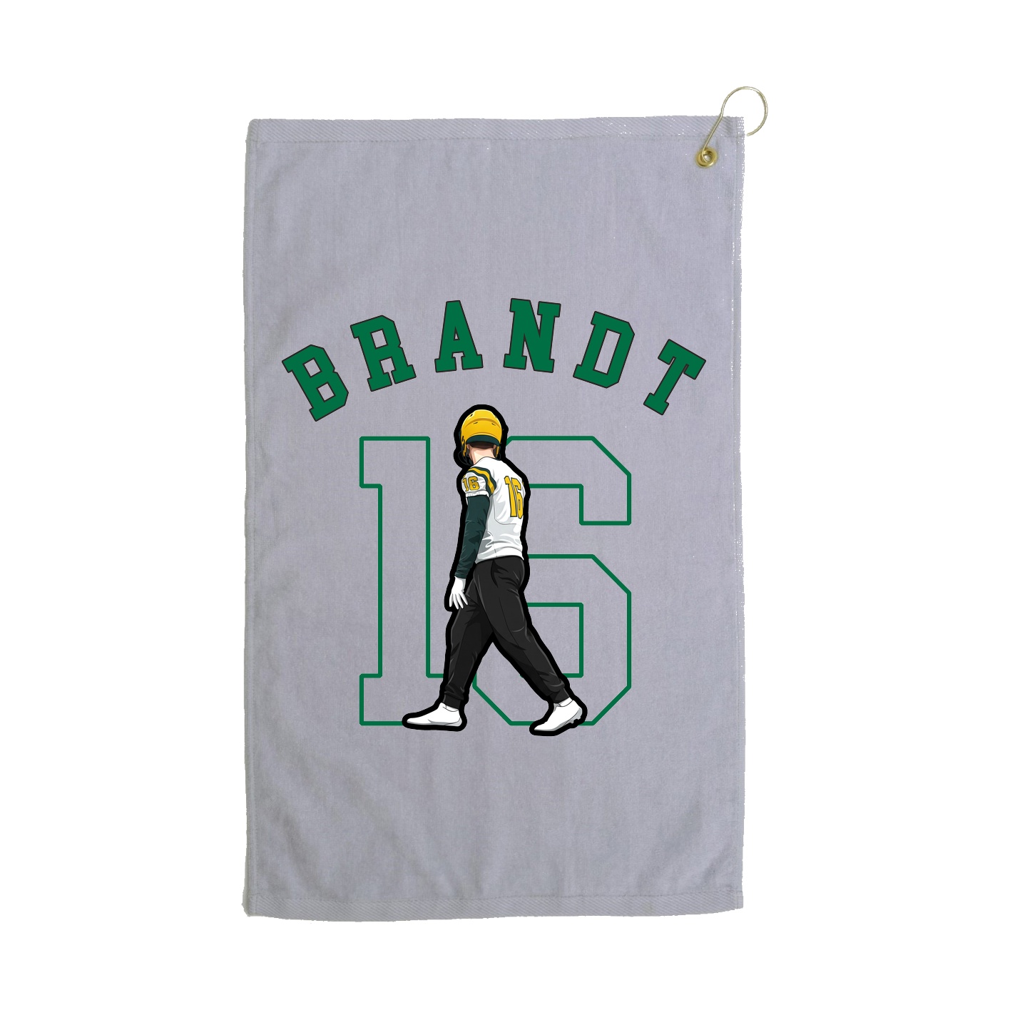 Golf Towel — Shirsey Arch in Grey
