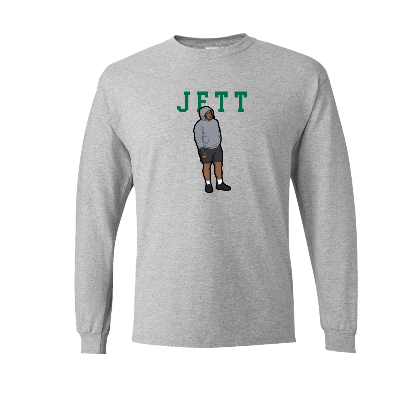 Long Sleeve Tee — Shirsey in Grey