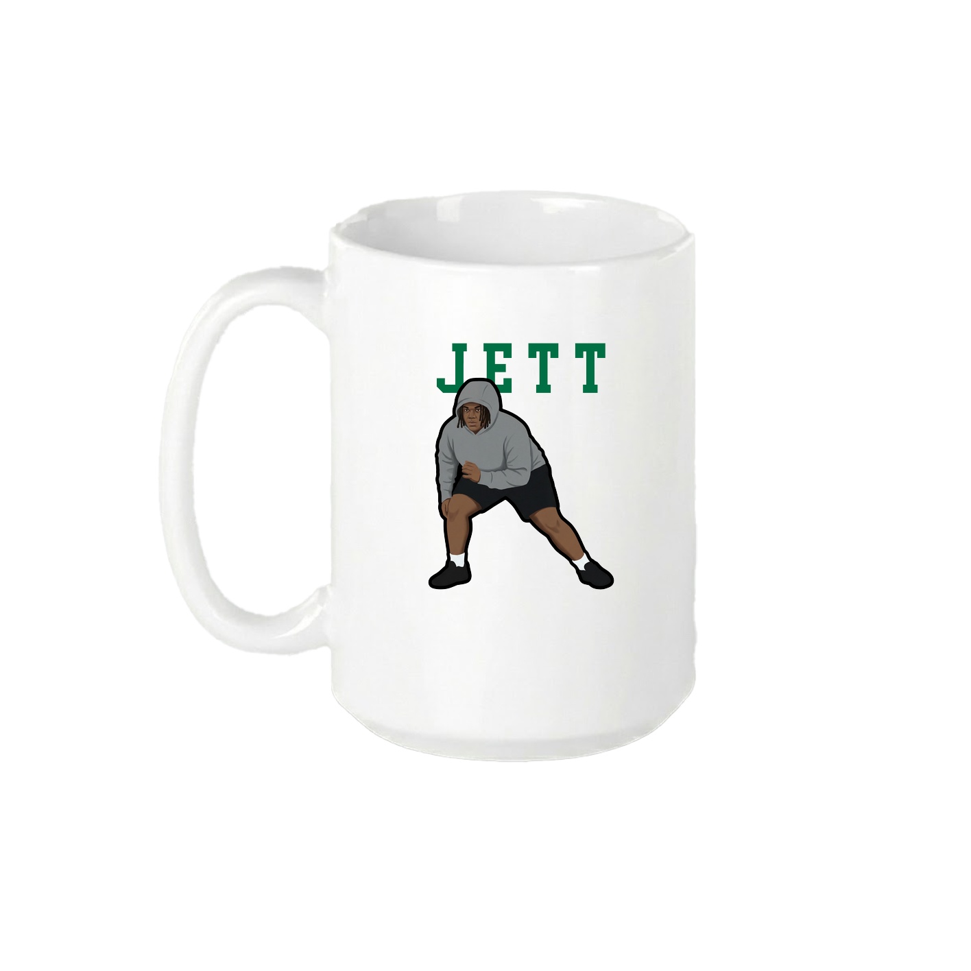 15oz Coffee Mug — Shirsey in White