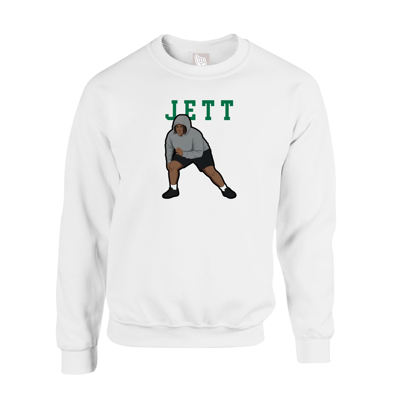 Fleece Crew — Shirsey in White