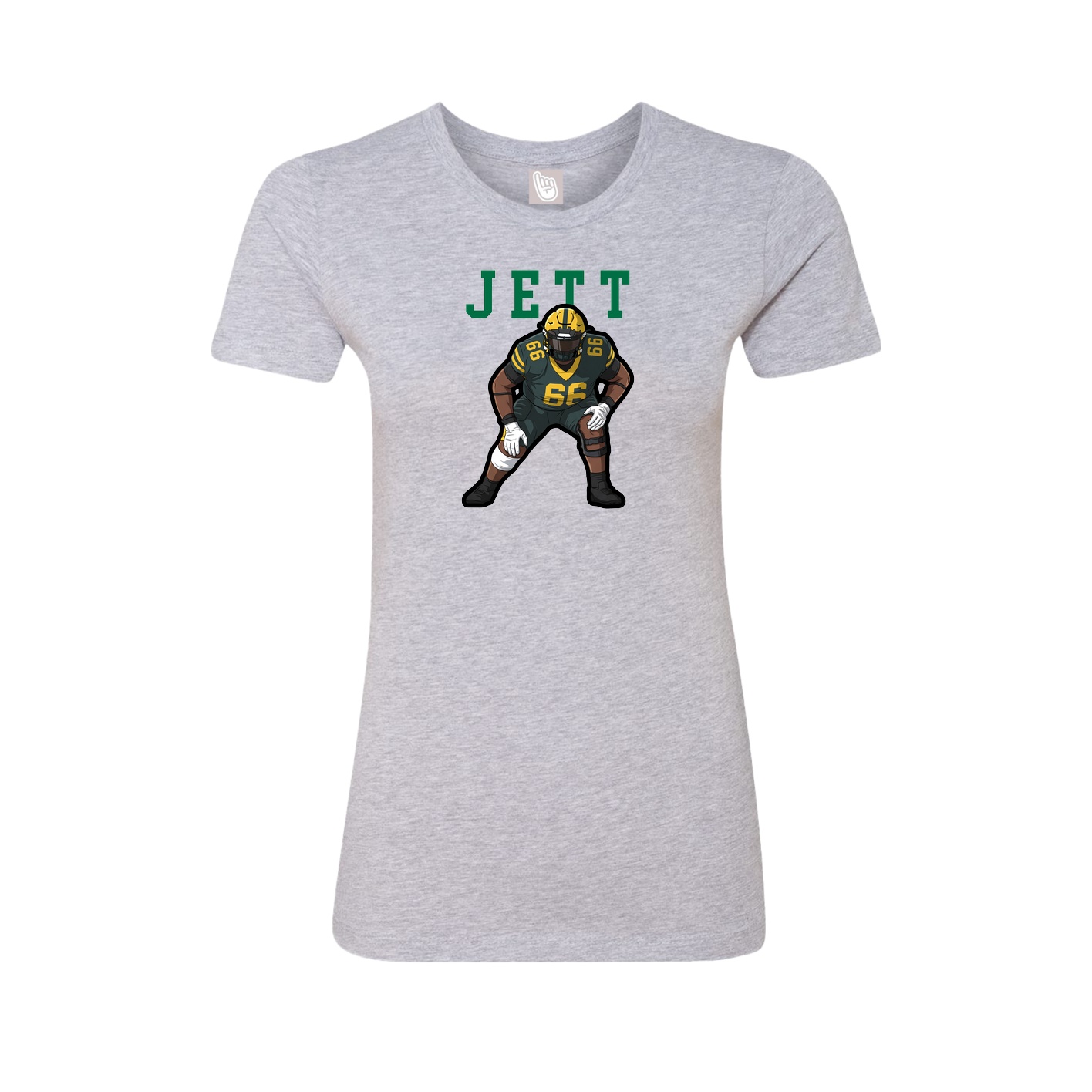 Fitted Women's Tee — Shirsey in Grey