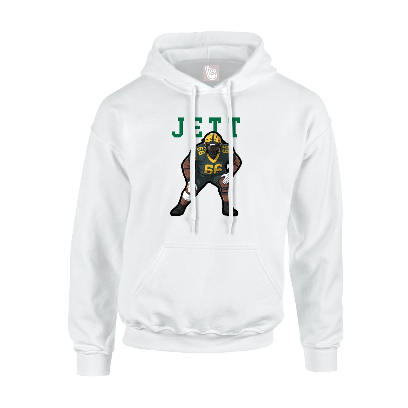 Youth Hoodie — Shirsey in White