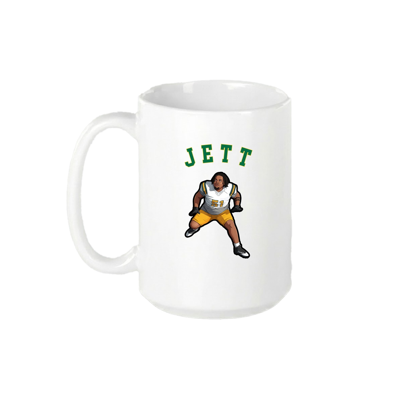 15oz Coffee Mug — Shirsey Arch in White