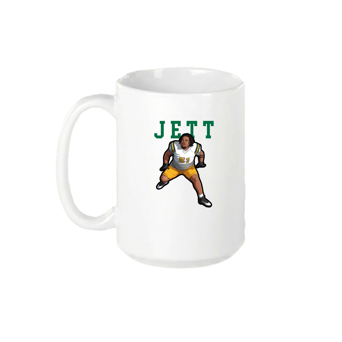 15oz Coffee Mug — Shirsey in White