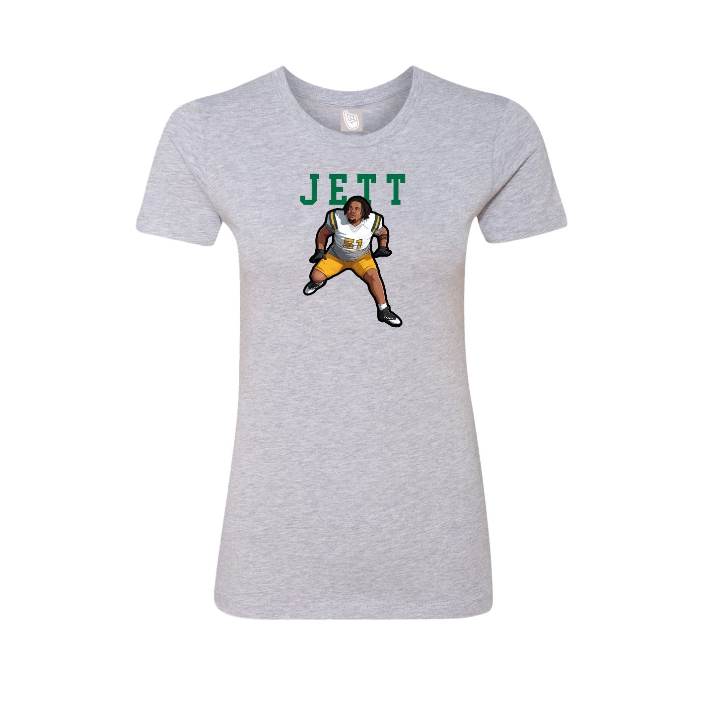 Fitted Women's Tee — Shirsey in Grey