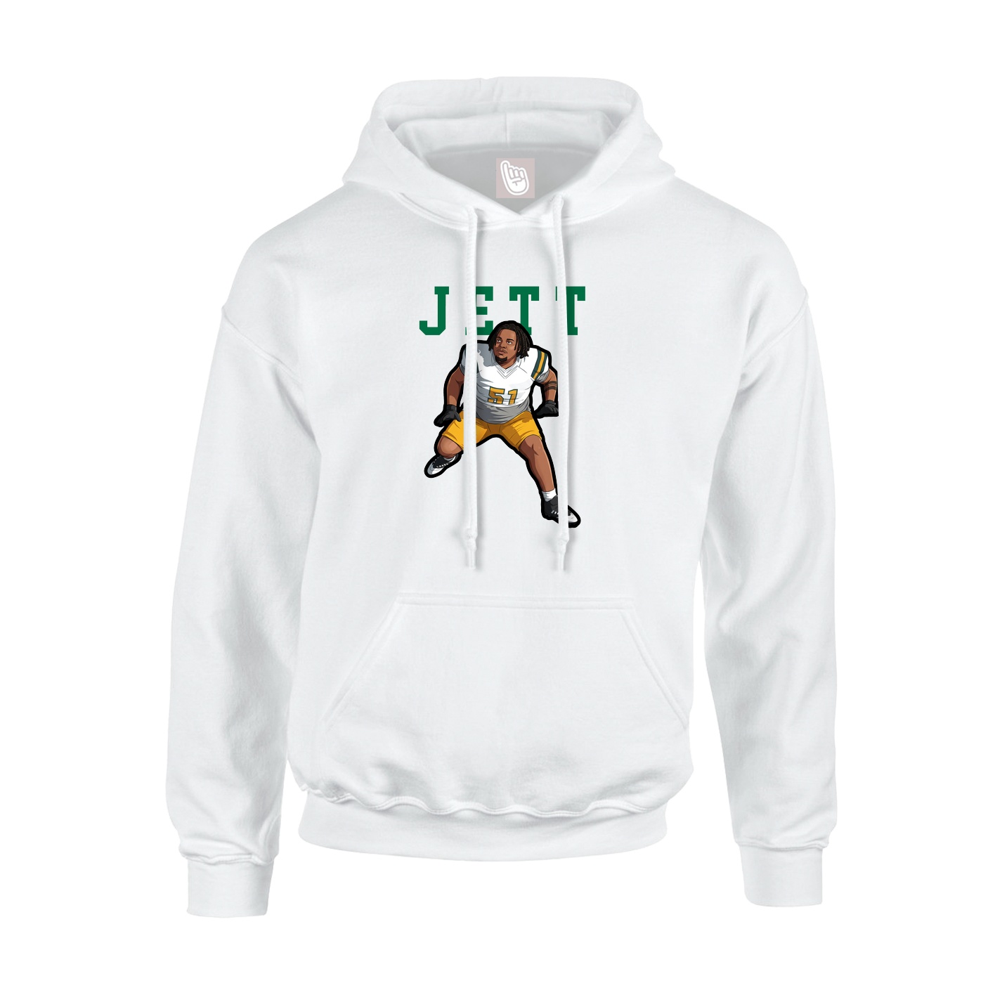 Youth Hoodie — Shirsey in White