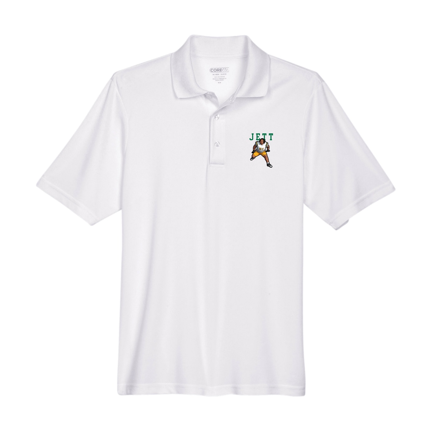 Performance Polo — Shirsey in White