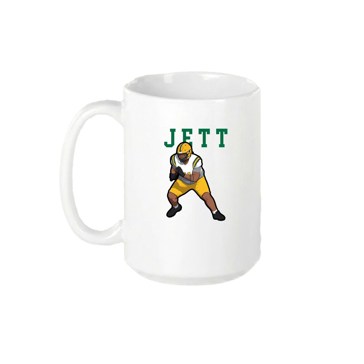 15oz Coffee Mug — Shirsey in White