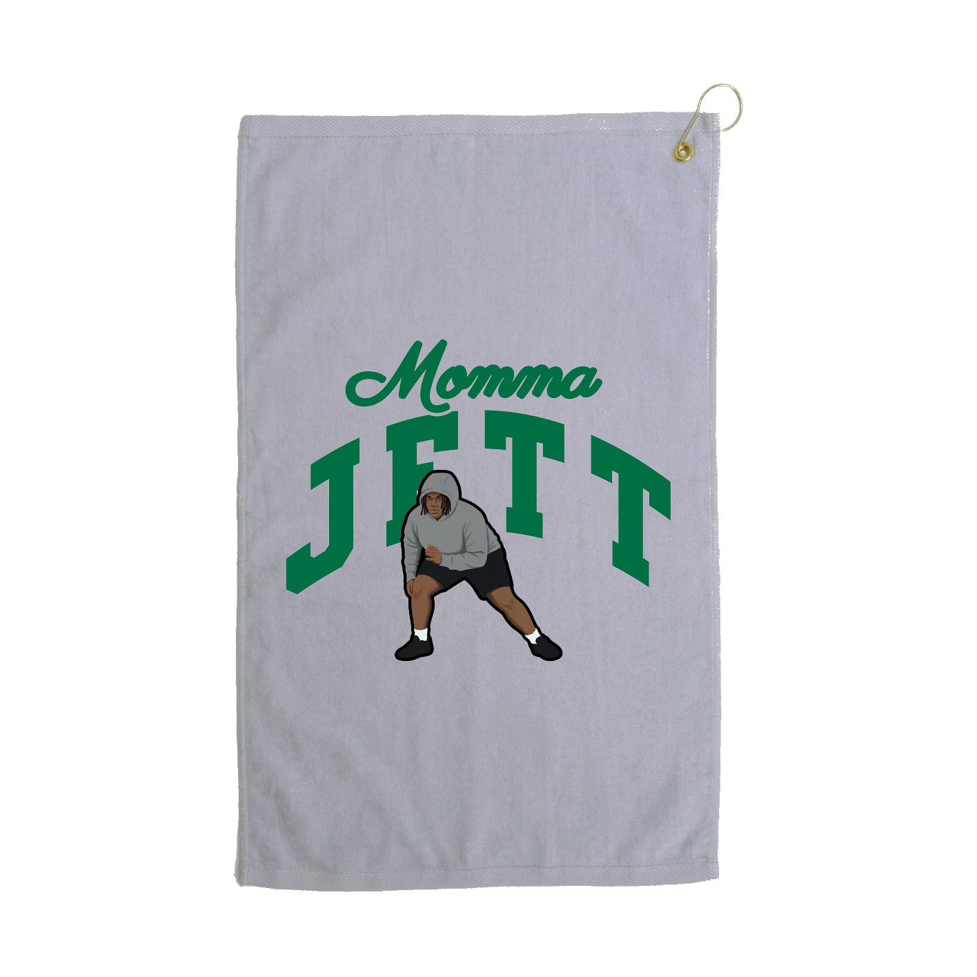 Golf Towel — Mothers Day Arch in Grey